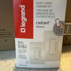 9 pieces of Legrand Radiant Easy 3-Way Dimmer Kit