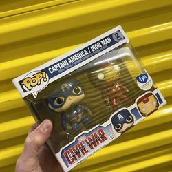 Iron Man & Captain America Funco Pop