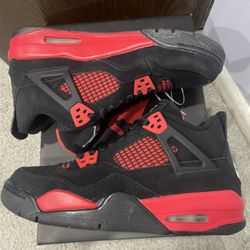 Jordan 4 Retro Red Thunder (GS) 7Y