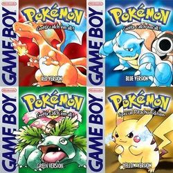 GameBoy pokemon classic: red, blue, green,  yellow. New (Compared $500)