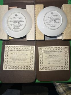 Sound Of Music Plate And Music Box $25