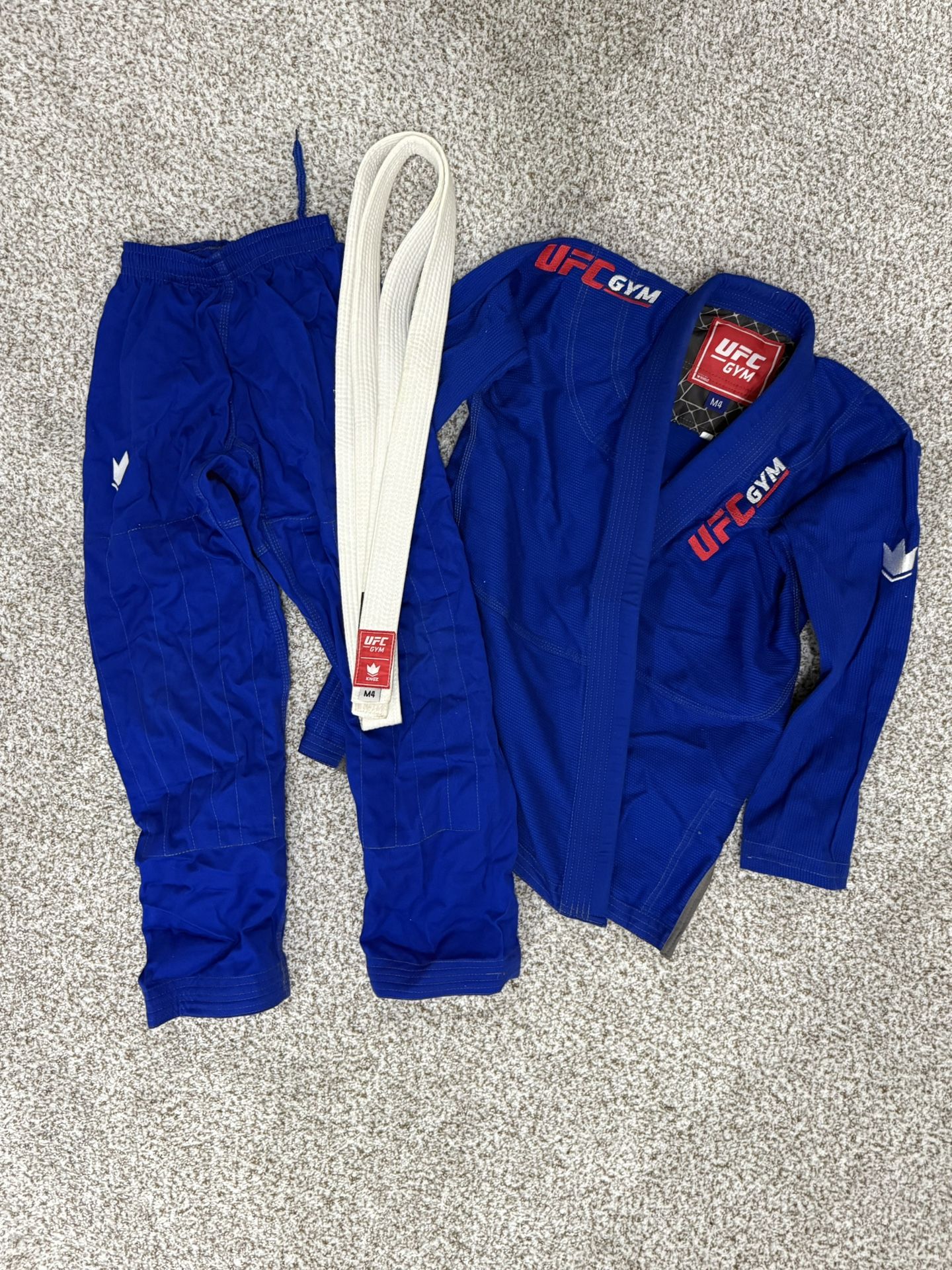UFC Gym Blue YOUTH JIU JITSU GI with White Belt