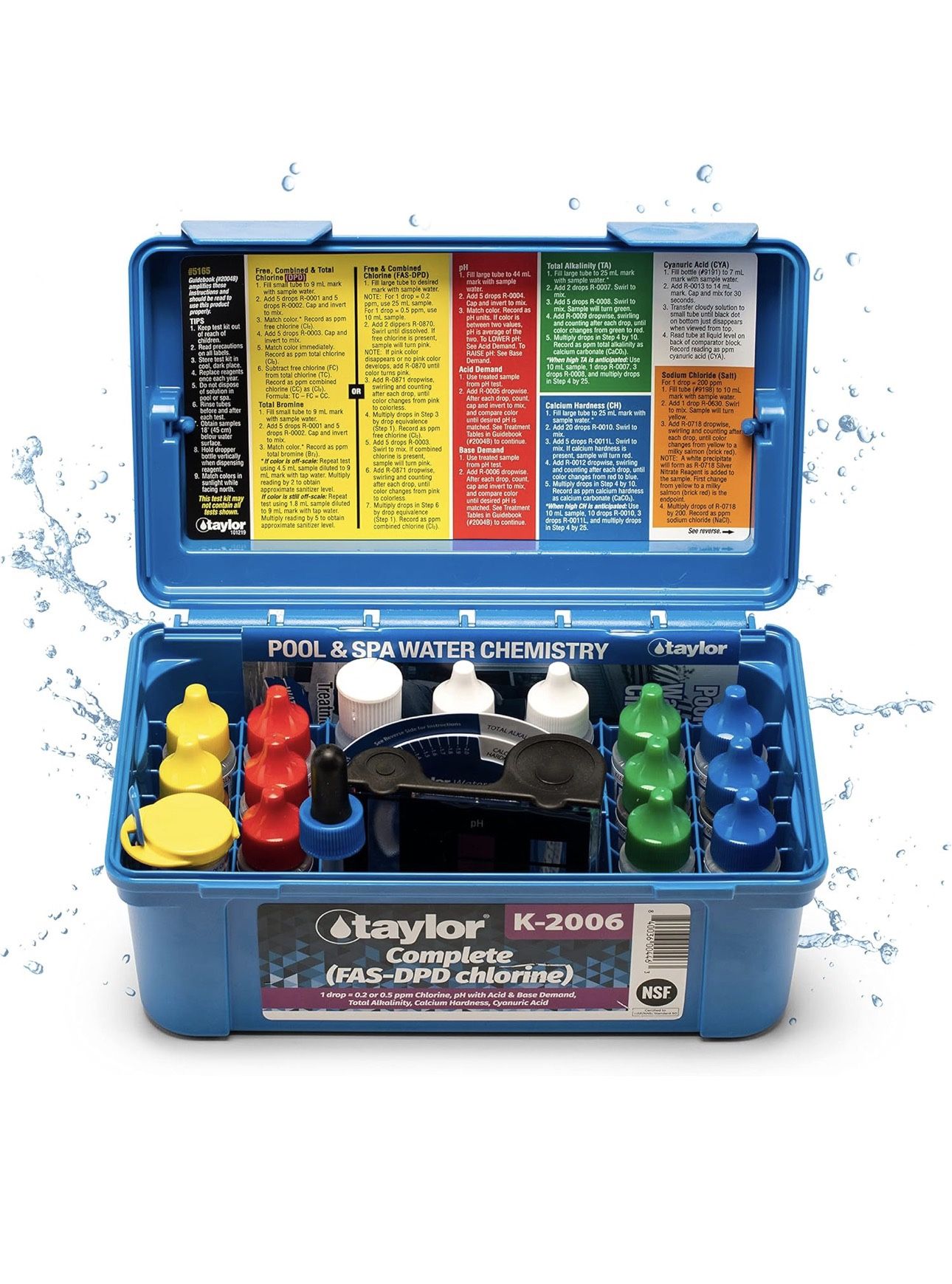 Taylor K-2006 Pool Water Test Kit