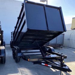 8x12x4 Dump Trailer 