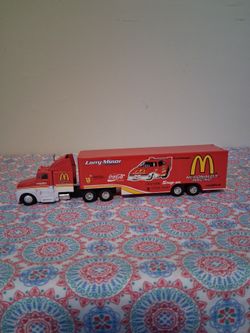 McDonald's Racing Larry Minor Diecast Hauler Truck