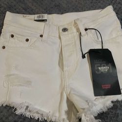 Women 501 Mid Rise Shorts