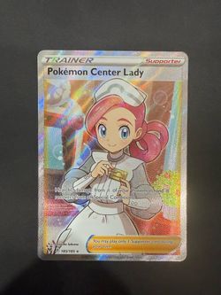 Pokemon, Pokemon Center Lady (Full Art) - SWSH04: Vivid Voltage