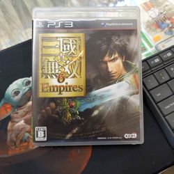 Shin Sangoku Musou 6 Empires  PlayStation 3 PS3 Japan Import US