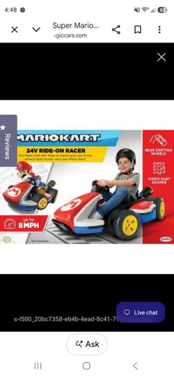 Mario cart power wheel