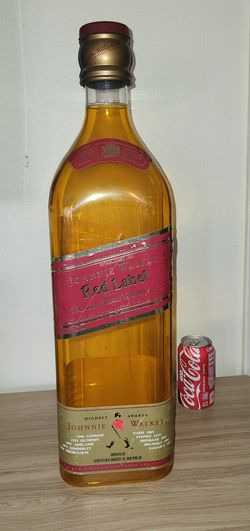 Jumbo Johnny Walker Red Lable Hard Plastic advertising
