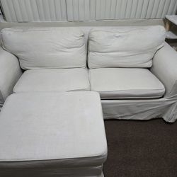 Sleeper Sofa + Ottoman