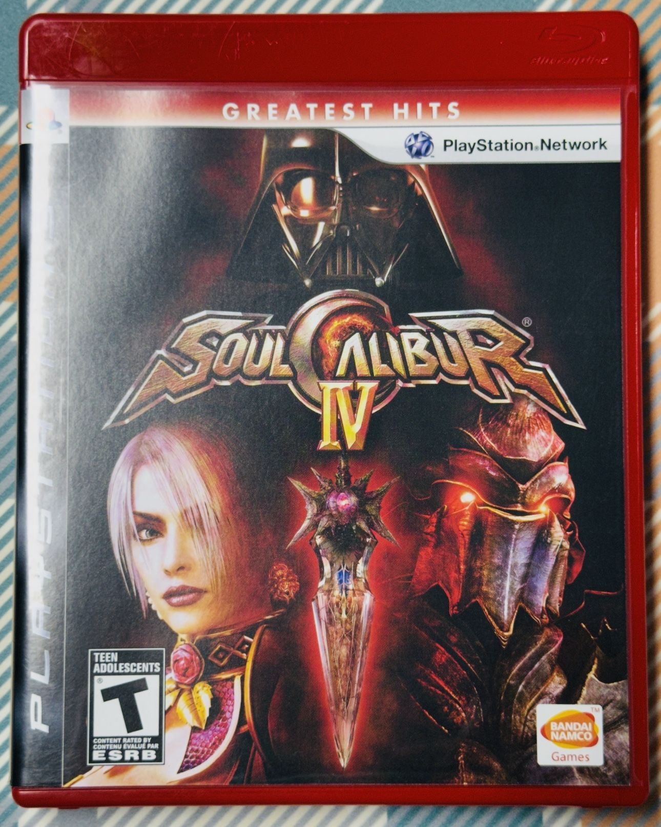 Soul Calibur 4 Greatest Hits Sony PS3 PlayStation 3 Complete In Box CIB TESTED