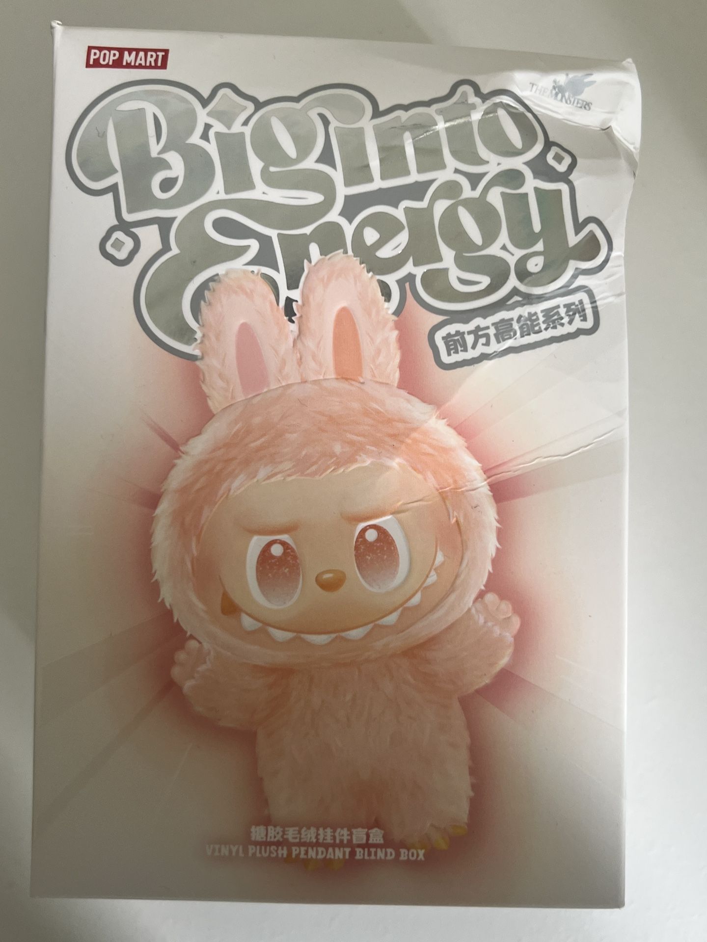 Authentic labubu The Monsters/Labubu Big into Energy - Damaged Box (1 Blind Box)