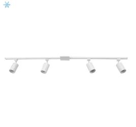 Tribeca 4.67 ft. 4-Light Matte White Linear Track Lighting Kit