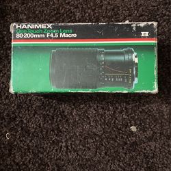 HANIMEX Macro Zoom lens - For Pentax