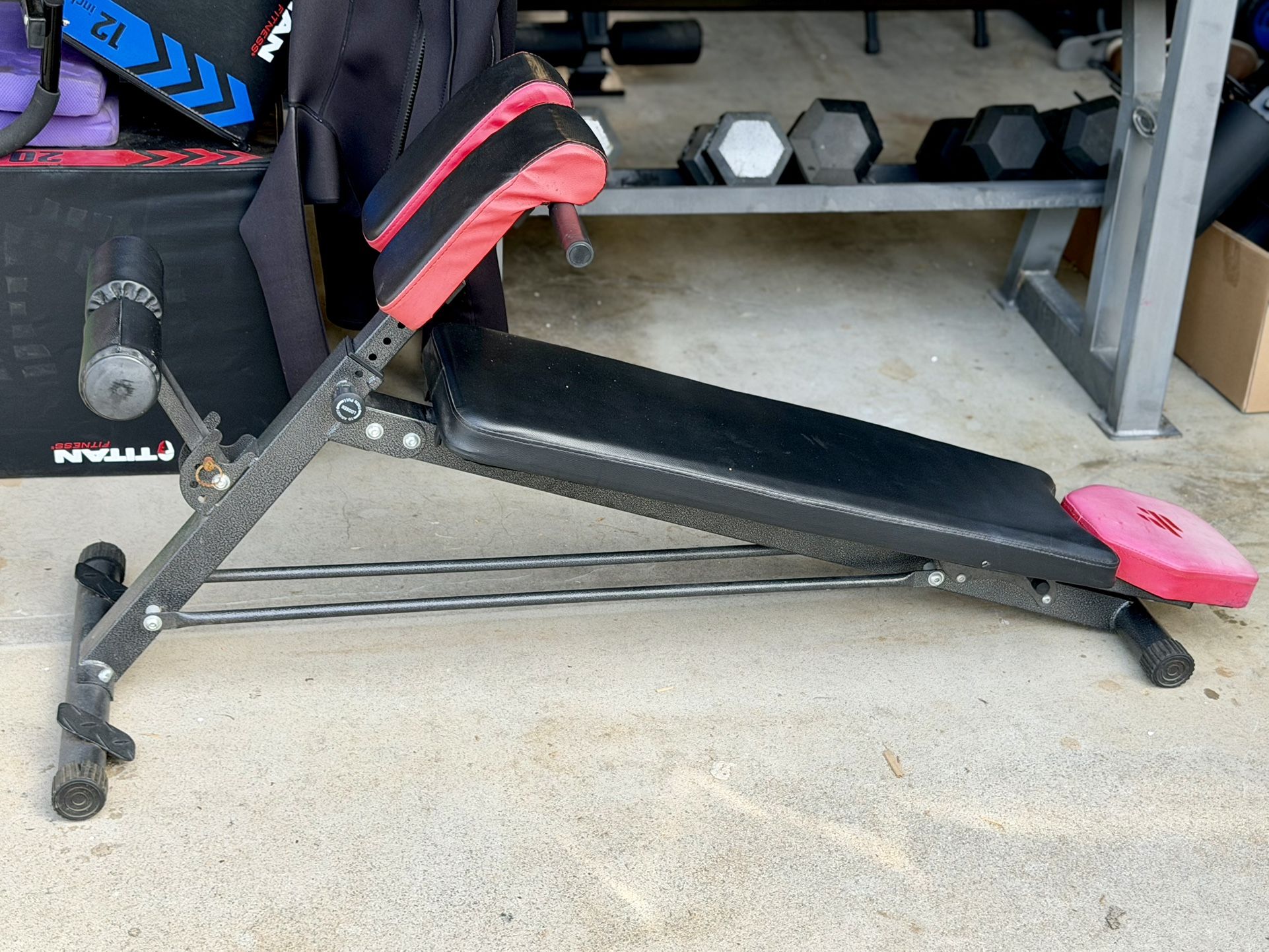 FF Finer Form Multi-Functional Weight Bench for Full All-in-One Body Workout