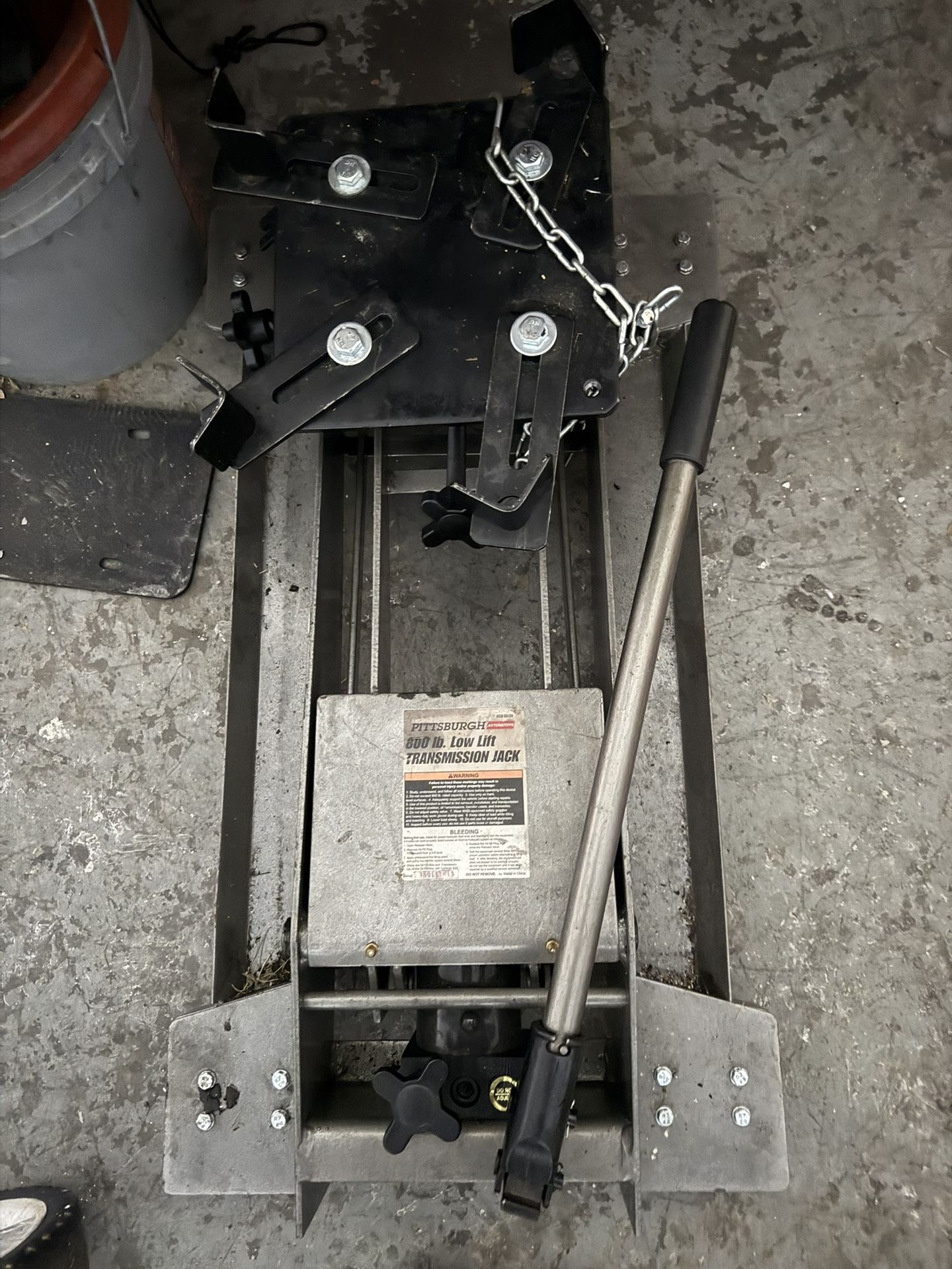 Low Lift Transmission Jack