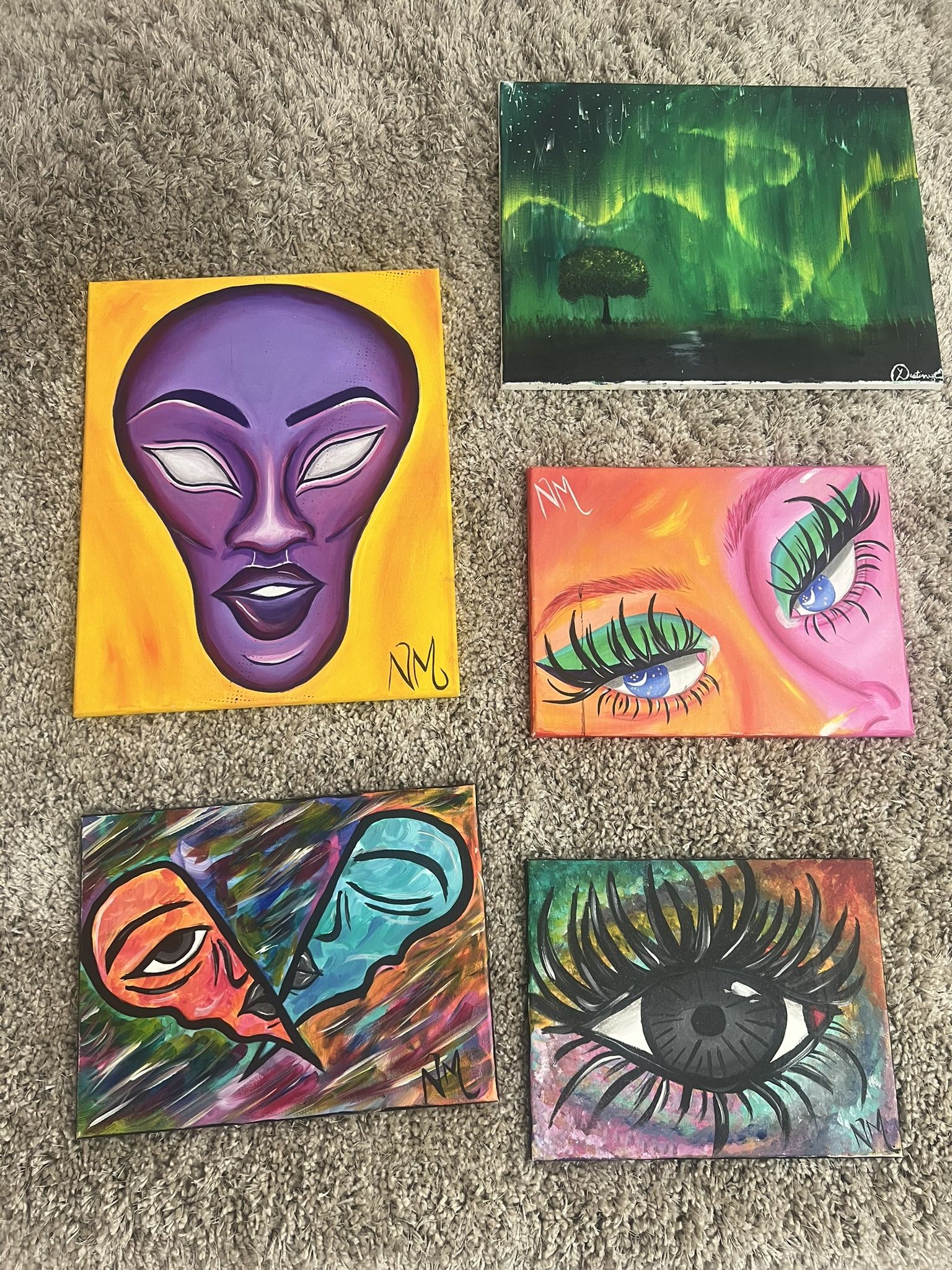 Paintings For Sale $15 Each