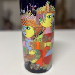 Rosenthal Studio Line 1001 Nights Cobalt Vase, Bjorn Winblad