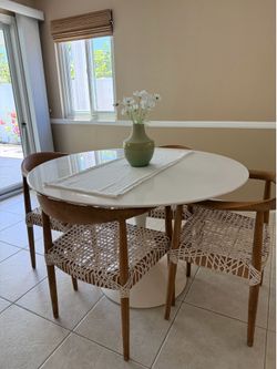 West Elm Dining Table and Chairs
