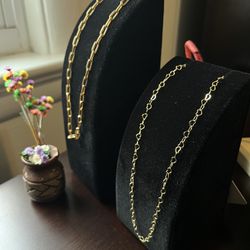 Gold-plated Chains 