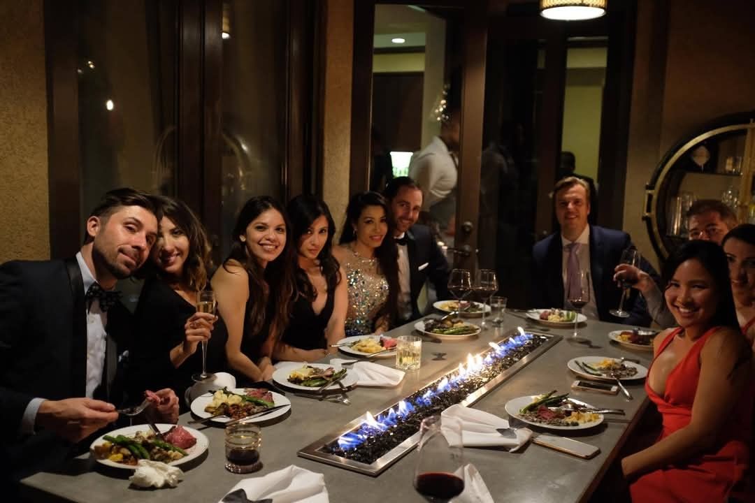 Fire Feature Concrete Top Table