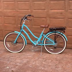 Electric Bicycle With Add’l Hybrid And Manual Mode!!