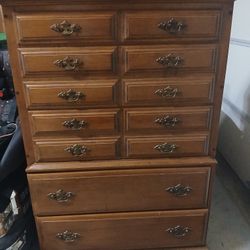 Wood Dresser Real Wood Good Condition 