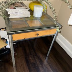Coffee Table Wood And Metal 