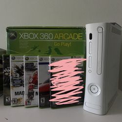 Xbox 360 Arcade, With Games And Controller,  $100 OBO 