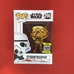 Funko Pop Star Wars Stormtrooper 296 (2019 Galactic Convention Exclusive)