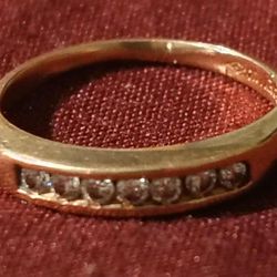 14kt  Gold  Ring  Sz4