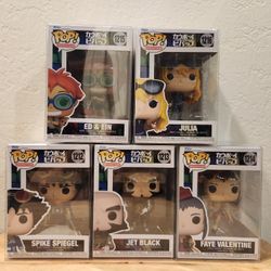 COMBOY BEBOP POP FUNKO Set Of 5