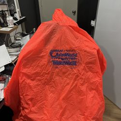 Rare Vintage AstroWorld 2005 Vinyl Rain Pancho
