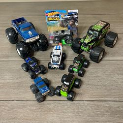 Hot Wheels Monster Truck Lot
