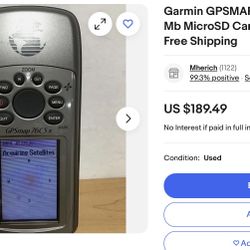 Garmin GPSMAP 76CS x