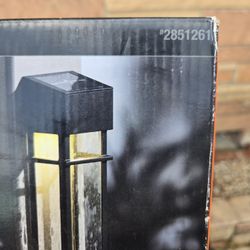 Led Solar Deck Lights (2 Lights Per Box. Two New Boxes. $5 Per Box)