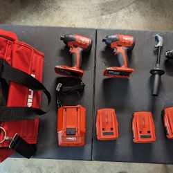 Hilti Impacts And Drill/Driver 3 Battery & Charger