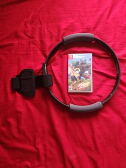 Ring Fit Adventures Game and Accessories
