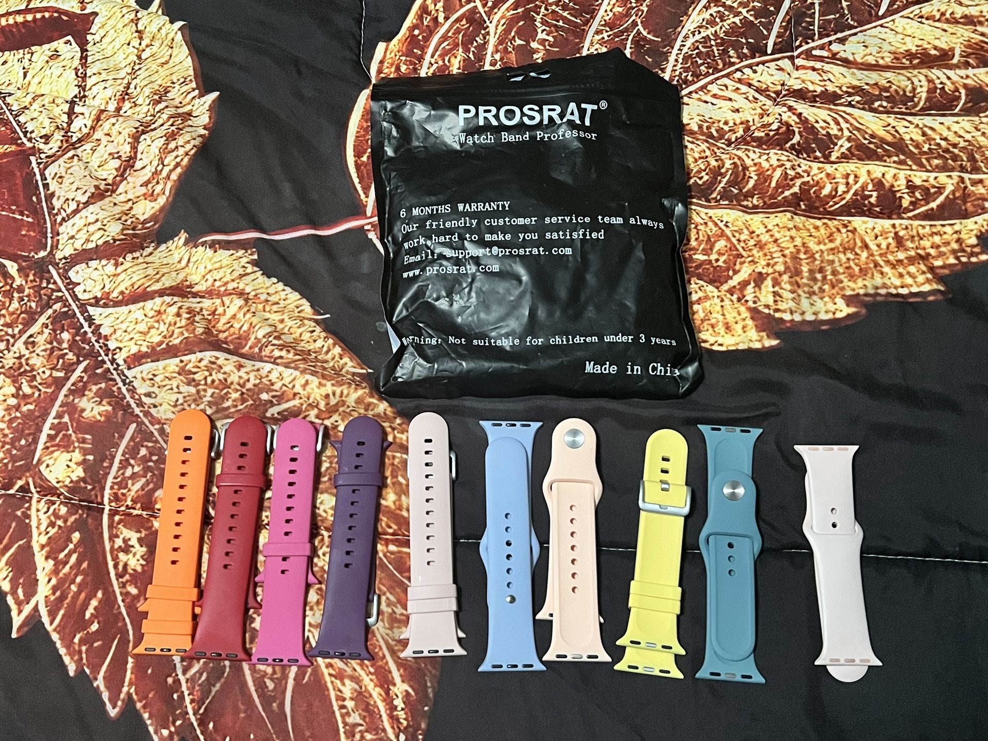 APPLE WATCH BANDS (10)