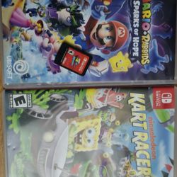 3 Nintendo Switch Games 