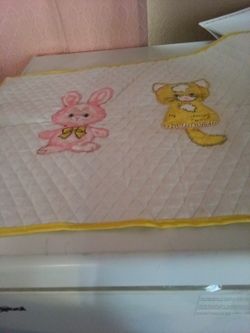 Cat & Dog 10.00, Pooh Bear 20.00, Soccer Basketball 10.00 Baby Blankets No Low Ballers 
