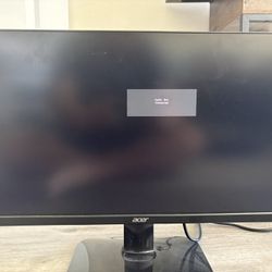 Acer 24” LED Monitors – Perfect for Dual-Screen Setup