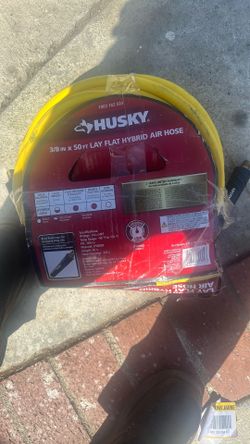 3/8 IN X 50FT LAY FLAT HYBRID AIR HOSE
