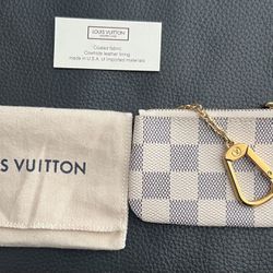 Louis Vuitton Key Pouch 100% Authentic 