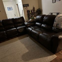 2 Couches From Ashley Furniture Both Recliners 