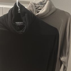 Women’s turtleneck loose fit sweaters