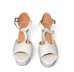 White High Heels