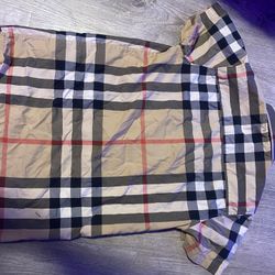 burberry button up size(12y)