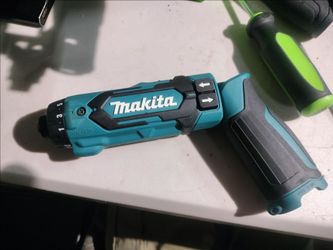Makita Rechargeable Pen Driver Drill (Blue) Tool Only DF012DZ